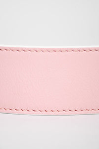 Fendi Pink/Red Leather Bag Strap