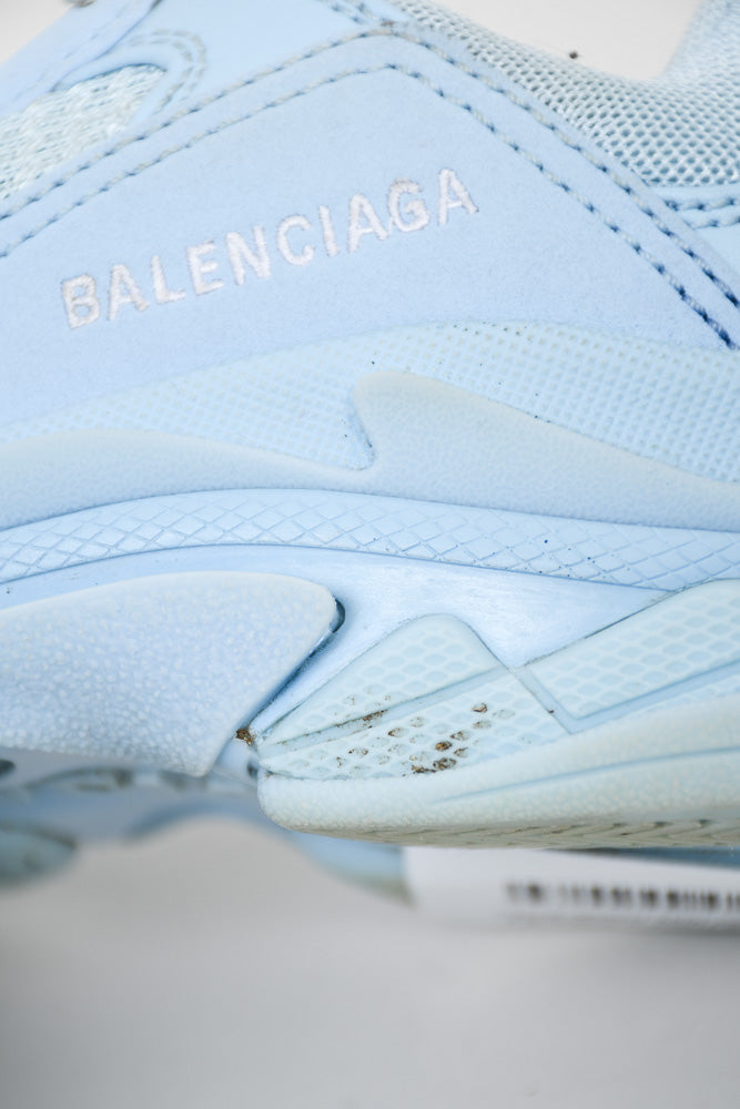 Balenciaga Light Blue Triple S Sneakers Size 32 Kids  Mine  Yours