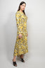 Marni Yellow Silk Dress Size 40