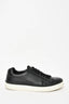 Prada Black Saffiano Leather Low Top Sneakers Size 8 Mens