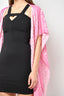 Burberry London Pink TB Printed Silk Cape