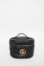 Gucci Black Leather Marmont Mini Round Backpack