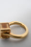 Louis Vuitton 18K Gold Emprise Yellow Citrine Ring