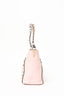 Valentino Pink Leather Roman Stud Mini Top Handle w/ 2 Straps Gold Hardware