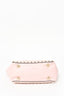 Valentino Pink Leather Roman Stud Mini Top Handle w/ 2 Straps Gold Hardware