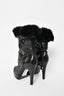 Barbara Bui Black Leather/Fur Lined Boots Size 39