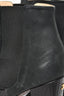 Chanel Black Leather Platform Chelsea Boots Size 41