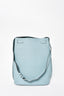 Hermes Blue Clemence Leather So Kelly 26 w/ Silver Hardware