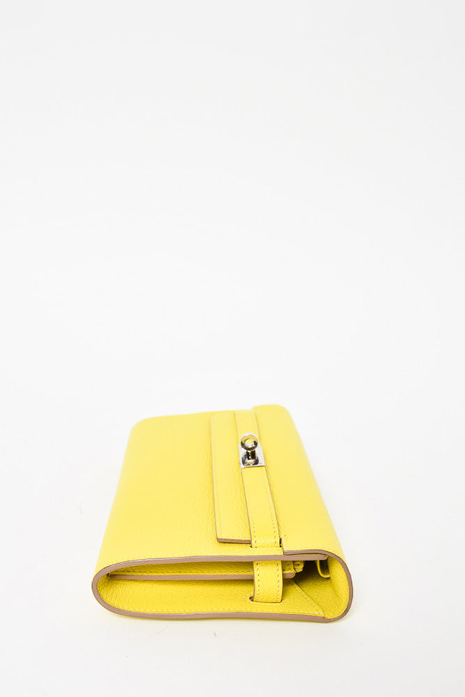 Hermes Kelly Wallet Lime Yellow Chèvre – ＬＯＶＥＬＯＴＳＬＵＸＵＲＹ