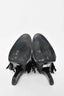 Hoss Intropia Black Suede Fringe Boots Size 40