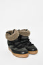 Isabel Marant Black Shearling Boot Size 36