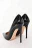 Jimmy Choo Black Patent Leather Anouk Pointed Toe Pumps Size 36