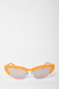 Miu Miu Yellow Frame Cat Eye Sunglasses