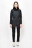 Stella McCartney x Adidas Black Jumpsuit with Fabric Collar Size 38