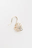 Tiffany & Co. Sterling Silver Filigree Heart Shaped Key Lock Earrings