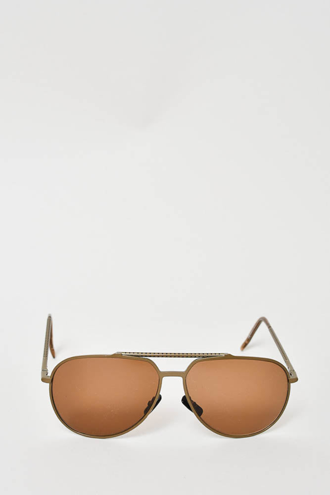 Christian Dior Metal Frame Aviator Sunglasses