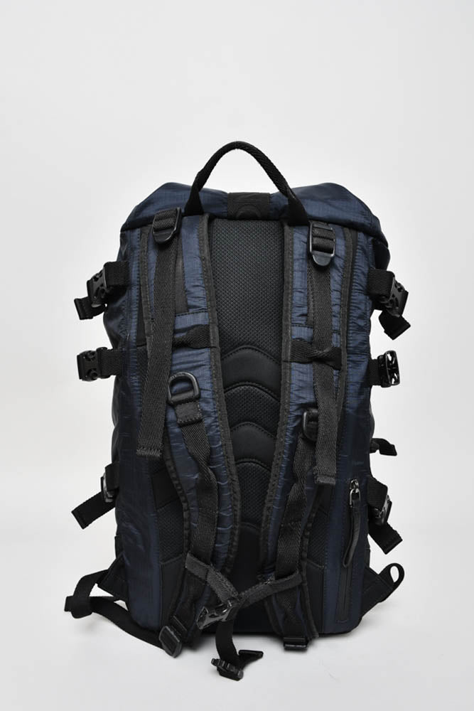 Moncler Navy Blue/Black Nylon 'Argens' Backpack – Mine & Yours