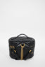 Gucci Black Leather Marmont Mini Round Backpack