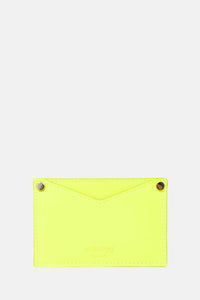Jimmy Choo Neon Yellow Cardholder