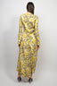 Marni Yellow Silk Dress Size 40